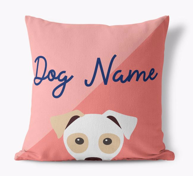 Peeking Name: Personalized {breedFullName} Pillow